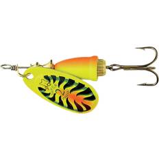 Blue Fox Vibrax Fluorescent Spinner 5.5g Firetiger