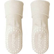 6-9M Strømper Børnetøj Go Baby Go Bambus Non Slip Strømper- Off White