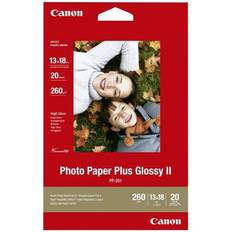 20 pcs Papeles Fotográficos Canon PP-201 Plus Glossy II 260g/m² 20pcs