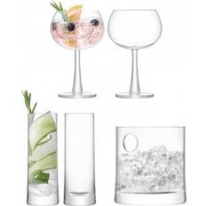 Glass Ice Buckets LSA International Gin Ice Bucket 5pcs