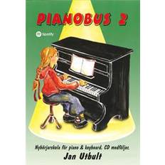 Pianobus 2 Pianobus 2: nybörjarskola för piano & keyboard (Häftad, 2015)