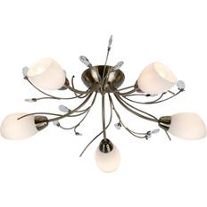 Searchlight Electric Gardenia Ceiling Flush Light ∅ 60cm
