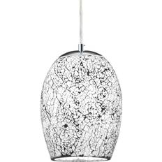 Searchlight Electric Crackle Pendant Lamp 18cm