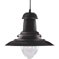 Searchlight Electric Fisherman Black Pendellampa 32cm