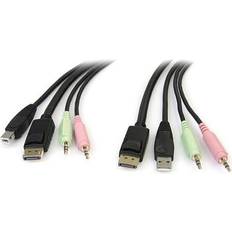 Displayport kvm StarTech 4-in-1 USB DisplayPort KVM 1.8 m