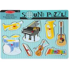 Puzzles à Boutons Melissa & Doug Puzzle sonore instruments de musique