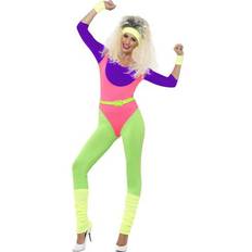 Smiffys 80s Workout Women's Costume 1980s Costumes