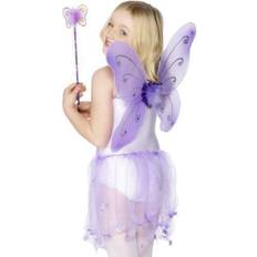 Kostymer Smiffys Purple Butterfly Wings