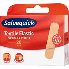 Första hjälpen Salvequick Textile Elastic 20-pack