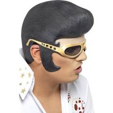 Celebrity Short Wigs Fancy Dress Smiffys Elvis Headpiece