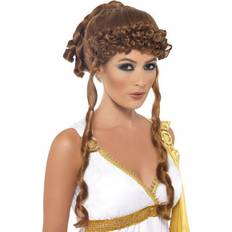 Berømtheder Lange parykker Kostumer Smiffys Helen of Troy Wig Brown