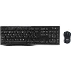 Logitech MK270 Tastiera Mouse Incluso USB Azerty Francese Nero