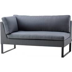 Gråa Modulsoffor Utemöbler Cane-Line Flex 2-seat Right Modular Sofa Modulsoffa