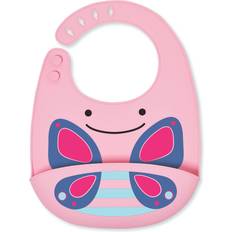 Skip Hop Babero de silicona Zoo Mariposa 6m