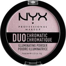 NYX Duo Chromatic Illuminating Powder Lavender Steel