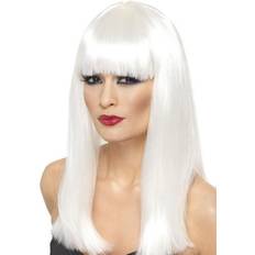 Parykker Smiffys Glamourama Wig White