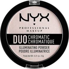 NYX Duo Chromatic Illuminating Powder Snow Rose