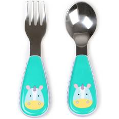 Skip Hop Kids Cutlery Skip Hop Zootensils Fork & Spoon Eureka Unicorn