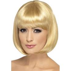 Vaalea Lyhyet Peruukit Smiffys Partyrama Wig Dark Blonde