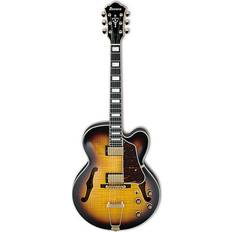 Ibanez AF95FM-AYS Antique Yellow Burst Guitare semi-acoustique