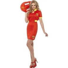 Baywatch Dragter & Tøj Kostumer Smiffys Baywatch Livredder Kostume Til Kvinder