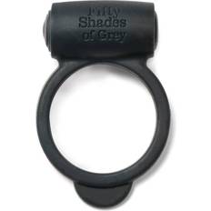 Silicona Anillos para el pene Fifty Shades of Grey Cincuenta Sombras de "Tuyo y Mío" Anillo vibrador Negro