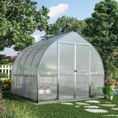 Square Freestanding Greenhouses GOP Multiline Bella 6m² Aluminum Polycarbonate