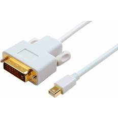 MicroConnect DVI-D Dual Link - DisplayPort Mini 1m