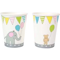 Jabadabado Paper Cup Birthday 8-pack