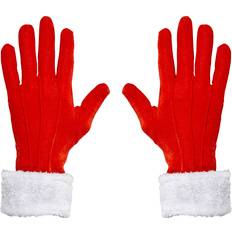 Widmann Santa Claus Gloves with Plush Trim