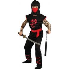 Ninja with Muscle Breast Kids Mask Suit