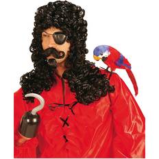 Widmann Pirate Captain Hook with Tache & Goatee Wig