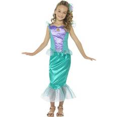 Abiti eleganti Smiffys Ocean Mermaid Girl's Costume Dress