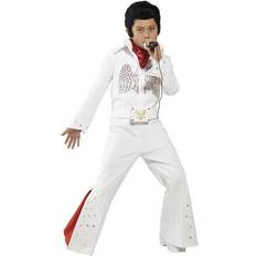 Beroemdheid Feestjurken Smiffys Elvis Costume White Child