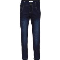 Babyer Bukser Name It Mini Regular Fit Jeans - Blue/Dark Blue Denim (13144072)