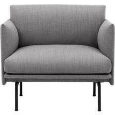 Aluminium Armchairs Muuto Outline Studio Armchair 71cm