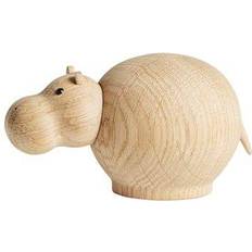 Woud Hibo Hippopotamus Figurine 6.9cm