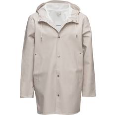 Cotton - Women Rain Jackets & Rain Coats Stutterheim Stockholm Raincoat Unisex - Light Sand