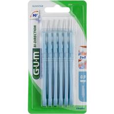 GUM Brossettes interdentaires GUM Proxabrush Bi-Direction 0,9 mm 6 Pièces