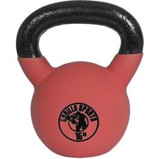 Neopreen Kettlebells Gorilla Sports Kettlebell 16 kg Rubber Coating