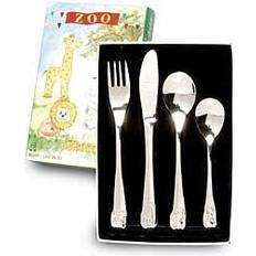 Machine Washable Children's Cutlery F&H COM Children's Cutlery Zoo 4pcs