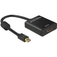 Kabler DeLock HDMI-DisplayPort Mini M-F 0.2m