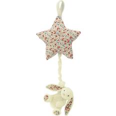 Pink Mobiles Jellycat Bashful Blossom Star Musical Pull