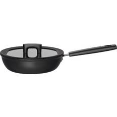 Sauteuser Fiskars Hard Face med lokk 24 cm