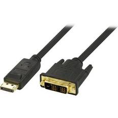 Deltaco displayport 2m Deltaco DVI-D Single Link - DisplayPort 2m