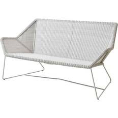 Svarta Soffor Utemöbler Cane-Line Breeze 2-seat Soffa