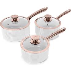 Cookware Tower Linear Cookware Set with lid 3 Parts