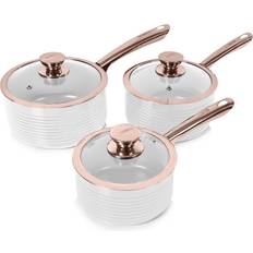 Tower Linear Juego de utensilios de cocina con tapa 3 Piezas