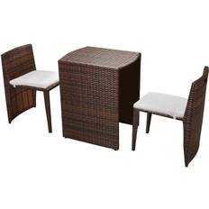 Set da pranzo per patio vidaXL 42881 Patio Dining Set, 1 Table incl. 2 Chairs