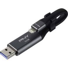 Usb stick lightning PNY Duo-Link 32GB USB 3.0 Type-A/Apple Lightning